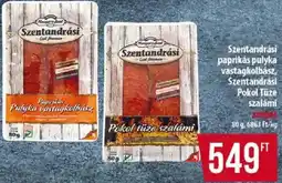 Coop Szentandrási paprikás pulyka vastagkolbász ajánlat