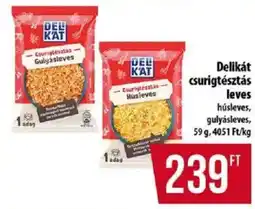 Coop Delikát csurigtésztás leves ajánlat