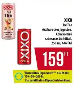 Coop XIXO Ice Tea / Cola ajánlat