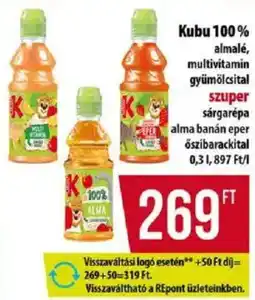 Coop Kubu 100% ajánlat