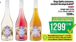 Coop Hugo Spritz szénsavas, ízesített boralapú koktél ajánlat