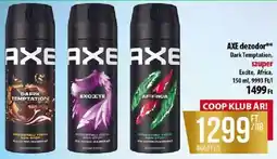 Coop AXE dezodor ajánlat