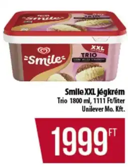 Coop Smile XXL jégkrém Trio ajánlat