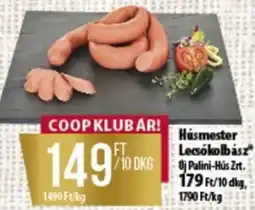 Coop Húsmester Lecsókolbász ajánlat