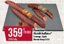 Coop Finonimo füstölt kolbász ajánlat
