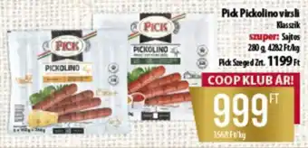 Coop Pick Pickolino virsli ajánlat