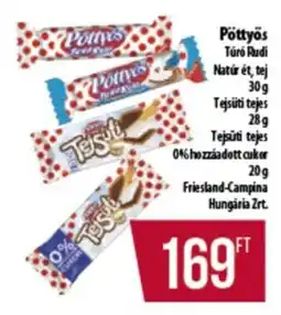Coop Pöttyös Túró Rudi ajánlat
