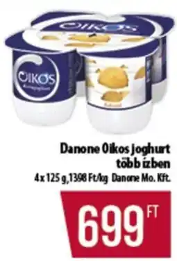 Coop Danone Oikos joghurt ajánlat
