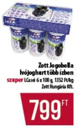 Coop Zott Jogobella Ivójoghurt több ízben ajánlat