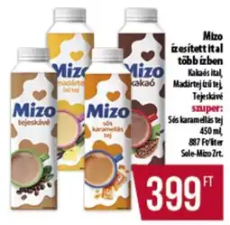 Coop Mizo izesített ital több ízben ajánlat