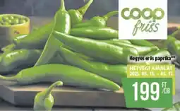 Coop Hegyes eros paprika ajánlat