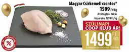 Coop Magyar Csirkemell csontos ajánlat