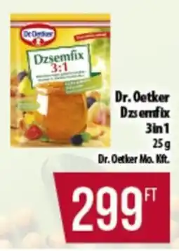 Coop Dr. Oetker Dzsemfix ajánlat