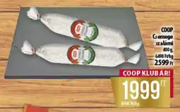 Coop COOP Gemege szalámi ajánlat