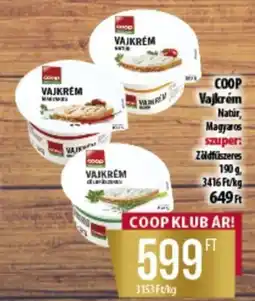 Coop COOP Vajkrém ajánlat