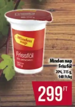 Coop Minden nap Friss fol ajánlat
