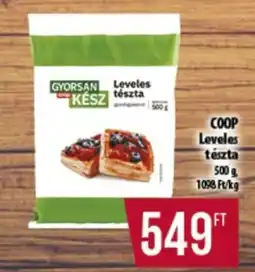 Coop COOP Leveles tészta ajánlat