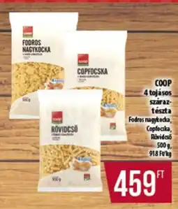 Coop COOP 4 tojásos száraztészta ajánlat