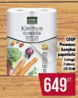 Coop COOP Premium konyhai papírtörlő ajánlat
