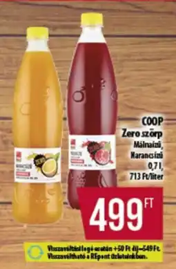 Coop COOP Zero szörp ajánlat