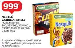 Auchan Nestlé gabonapehely ajánlat