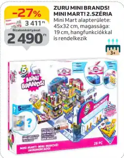 Auchan Zuru Mini Brands! Mini Mart! 2.széria ajánlat