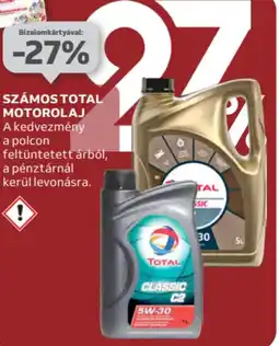 Auchan Számos Total motorolaj ajánlat