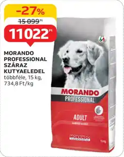 Auchan Morando Professional száraz kutyaeledel ajánlat