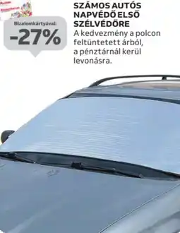 Auchan Számos autós napvédő első szélvédőre ajánlat