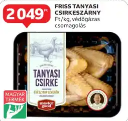 Auchan Friss Tanyasi csirkeszárny ajánlat