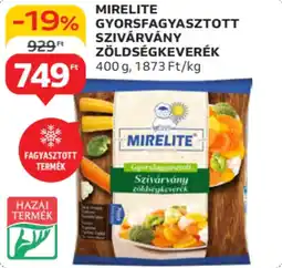 Auchan Mirelite Gyorsfagyasztott Szivárvány zöldségkeverék ajánlat