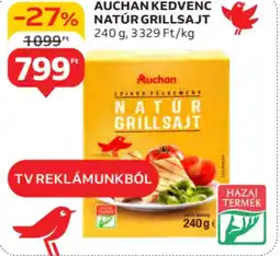Auchan Auchan Kedvenc Natur grillsajt ajánlat