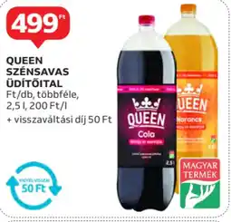 Auchan Queen szénsavas üdítőital ajánlat