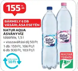 Auchan Natur aqua ásványvíz ajánlat