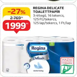 Auchan Regina delicate toalettpapír ajánlat