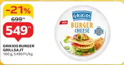 Auchan Grikios burger grillsajt ajánlat