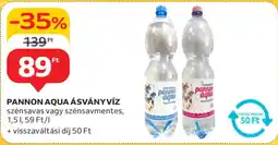Auchan Pannon aqua ásványvíz ajánlat