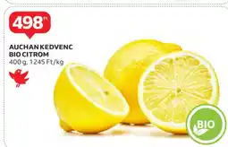 Auchan Auchan kedvenc bio citrom ajánlat