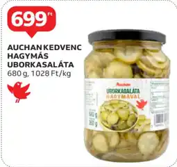 Auchan Auchan kedvenc hagymás uborkasaláta ajánlat