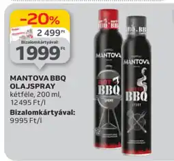 Auchan Mantova bbq olajspray ajánlat