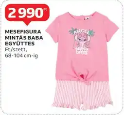 Auchan Mesefigura mintás baba együttes ajánlat