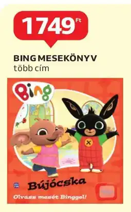 Auchan BING MESEKÖNYV ajánlat