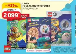 Auchan LEGO FOGLALKOZTATÓFÜZET ajánlat