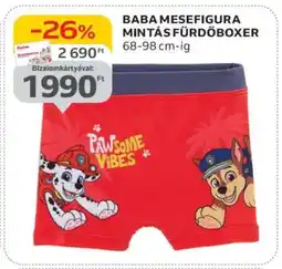 Auchan BABA MESEFIGURA MINTÁS FÜRDŐBOXER ajánlat