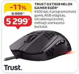 Auchan TRUST GXT928 HELOX GAMER EGÉR ajánlat