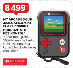 Auchan MY ARCADE DGUN-3925 GAMER MINI CLASSIC 160IN1 ajánlat