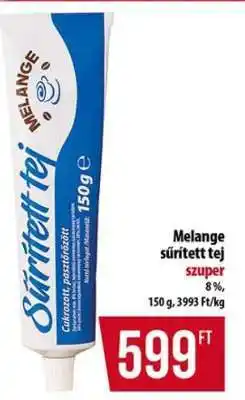 Coop Melange sűrített tej ajánlat