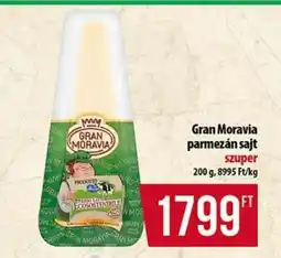 Coop Gran Moravia Parmezán sajt ajánlat