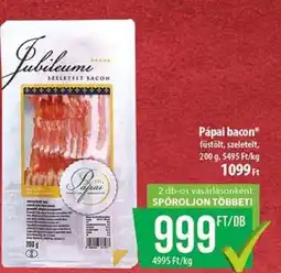 Coop Pápai bacon ajánlat