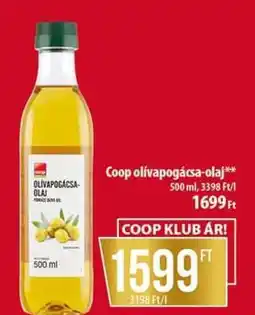 Coop Coop olívapogácsa-olaj ajánlat